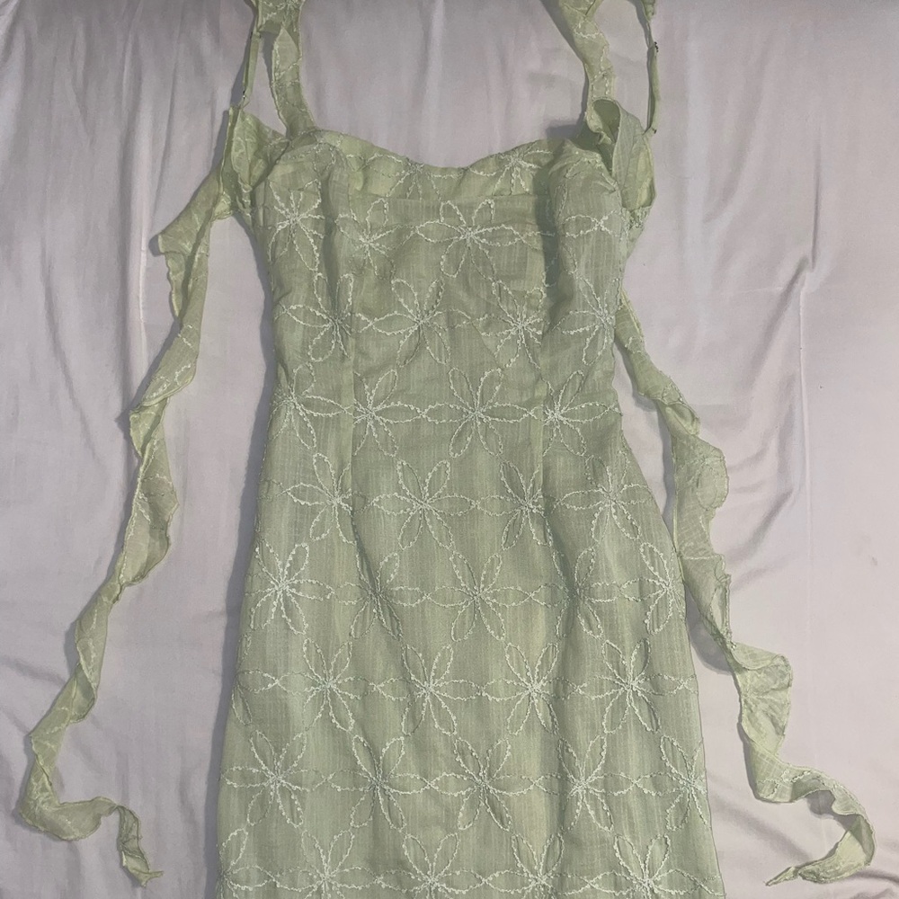 PRINCESS POLLY BURNER MAXI DRESS - GREEN